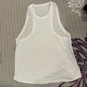 Lululemon Tank Top. Size 6. White.